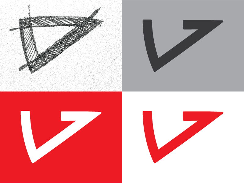 Verizon Logo Exploration branding logo mark