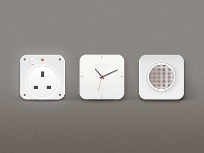 icons update clean icon white