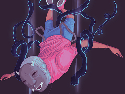 The Fallen illustration photoshop