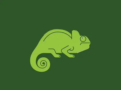 Chameleon chameleon vector