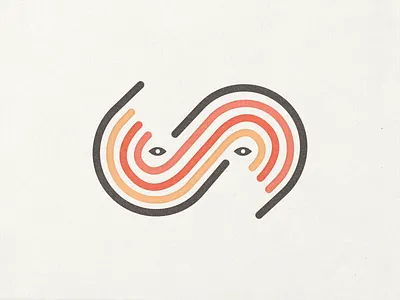 Full Circle angle circle eyes flat fluid illustration