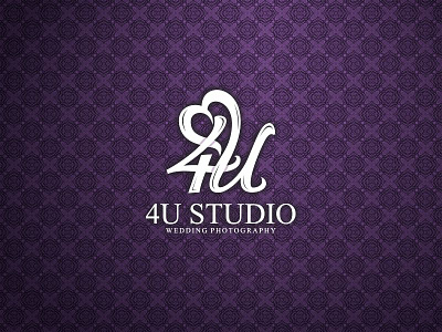 4U STUDIO 4u logo photography studio wedding