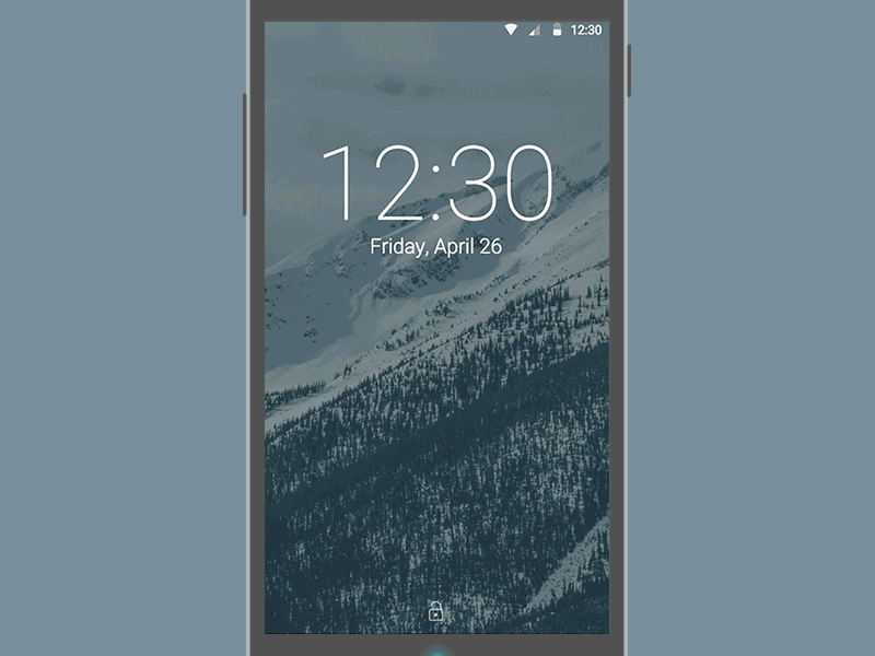 Senti Notifications android animation emotional material messenger typography ui