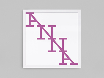 Anna kid ligature poster slab serif type