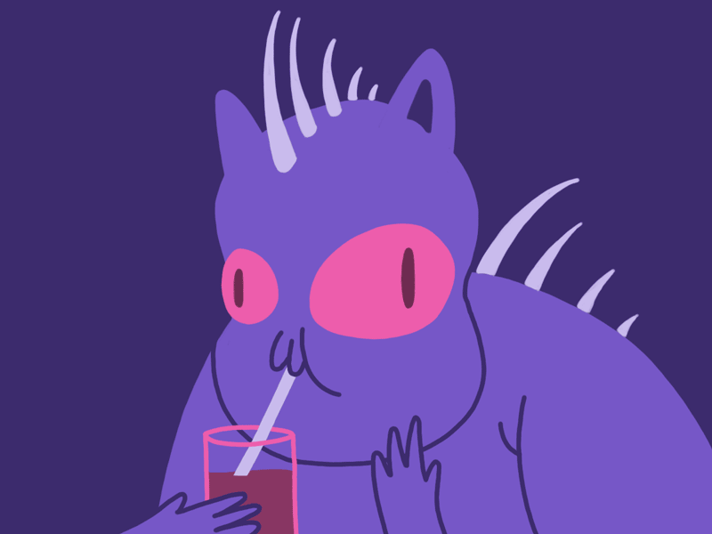 Mythical Monday 51 - Chupacabra blood creature folklore goat mexican mythical peurto rico spikes straw sucker vampire