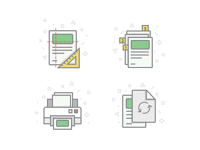 Printing Icon budi icon icon vector