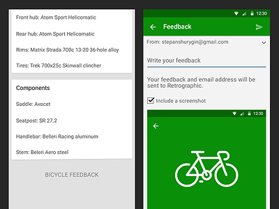 Sprocket Android 1.3.1 Bicycle Feedback android app bicycle bicycle app feedback lowtech sprocket sprocket blog workaround