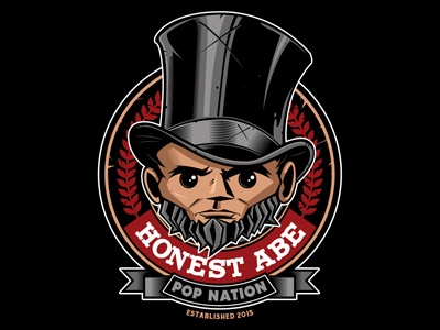 Funko Pop | Honest Abe toys brand funko pop illustration logo toys vector vinyl