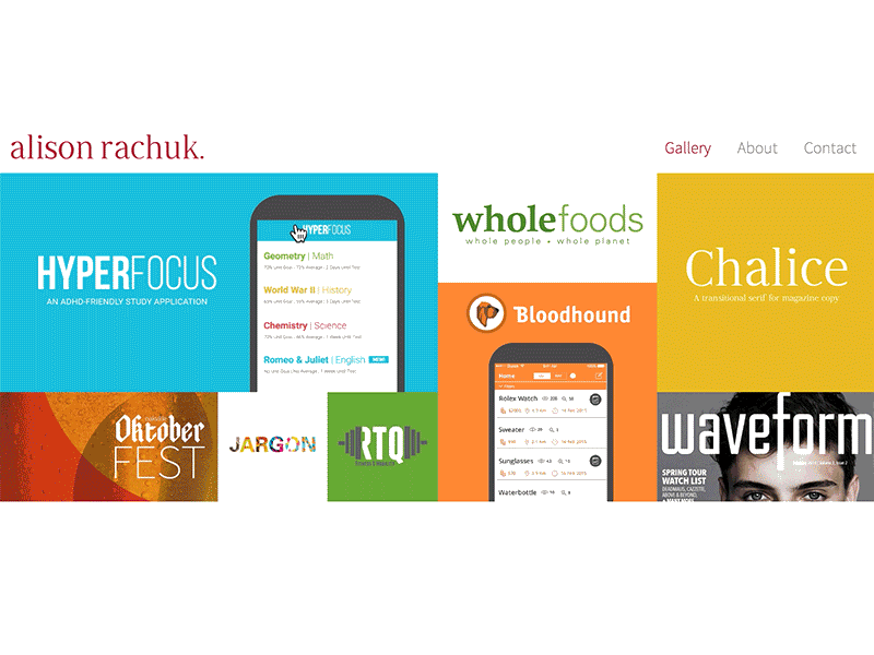 Portfolio Interaction animation article flat interaction material opening ui