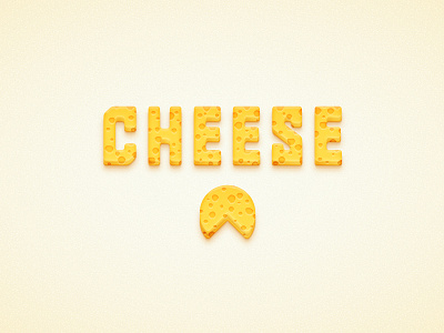 Cheese Text cheese illustrator text tutorial vector