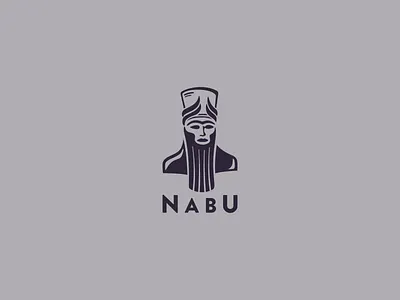 NABU brand mark face god logo nabu