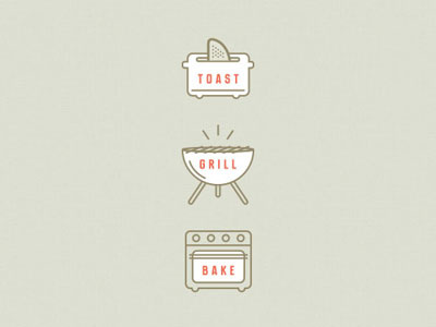 Bread Company Icons brand bread icons