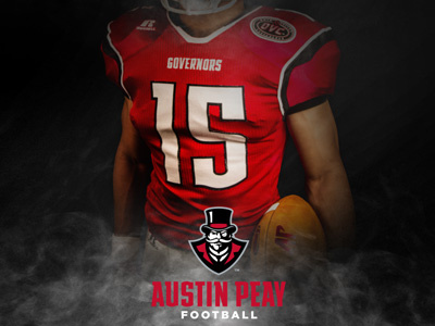 APSU Football Brochure Cover austin fog football gotham governors peay