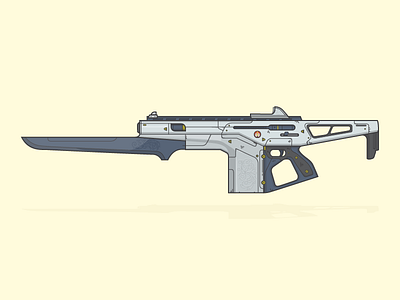 Monte Carlo destiny flat illustration illustrator monte carlo vector weapon