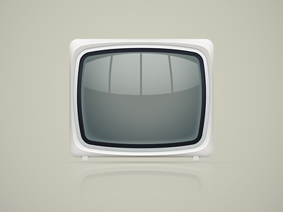 Retro screen display display icon retro screen vector