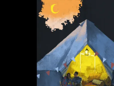 Evening colour illustration marc aspinall wip