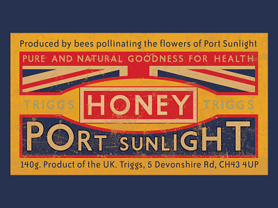 Retro Honey Label honey label retro vintage