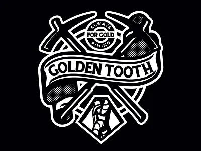 Aiming for gold design golden illustration one streetwear t shirt