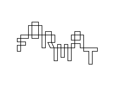 Format grid illustration type typography