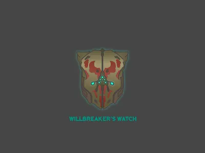 Willbreaker's Watch bungie destiny helmet illustrator vector video games