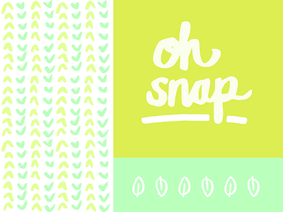 Oh snap... More doodles brush pen doodles illustration lettering mood board oh snap pattern