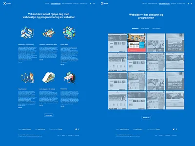 Portfolio page concept illustrations landing page portfolio site ui web website