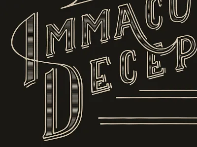 Imma Let You Finish classic custom foil gold goldfoil hand handtype lettering type typography victorian vintage