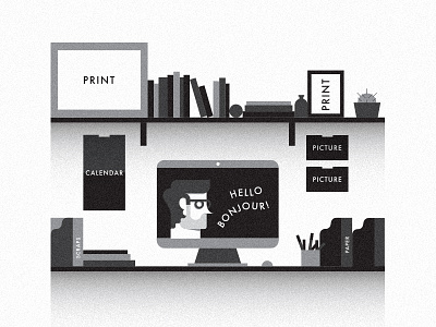 Workspace illustration illustrator texture vector web workspace