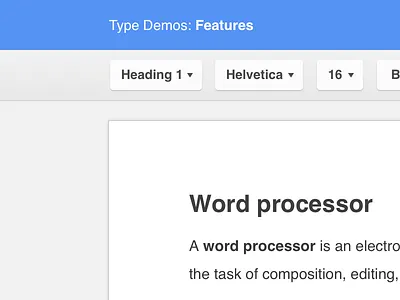 Clean Google Docs UI button google docs text editor ui