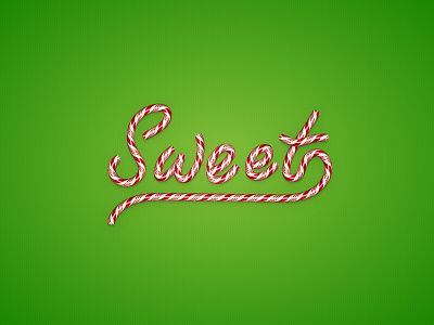 Christmas Candy Text Effect candy christmas illustrator text tutorial vector