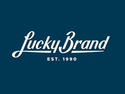 Lucky Brand pt. II jeans lucky script