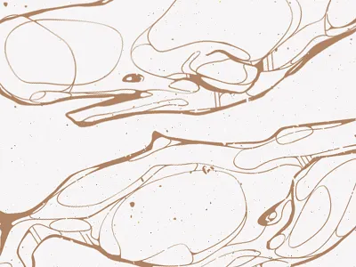 Copper whales (detail) illustration poster print puns screenprint vector whale