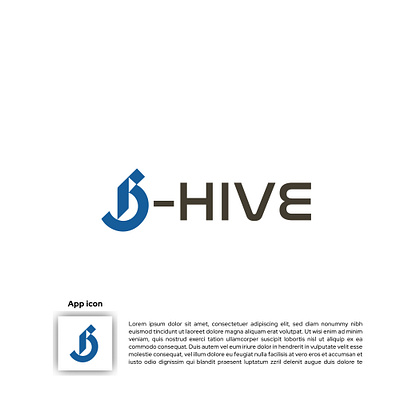 This is my latest Random project for the B-Hive logo design branding design logo logo mark minilmal logo modern logo vector