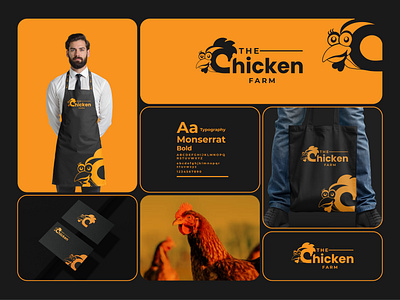 Logo & Brand Identity Design For (THE Chicken FARM) branding businesslogo chickenlogo creativelogodesign customlogo farmlogo farmlogodesign graphic design identitydesign logo logobranding logoidenditydesign