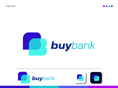 This is my latest Random project for the BuyBank logo desig branding design logo logo design logo idea logo mark logomaker minilmal logo modern logo monogram logo vector