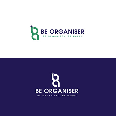 My latest Random project for the Be Organiser Logo design iconlogo idea logo logomaker minimal lgo