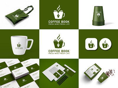 Education Coffee | Coffee Shop| Cafe Logo Design branding cafe coffee book coffee logo design education coffee fire gradeint hot coffee iconic identity illustration logo logo design modern mug logo restaurant logo ui