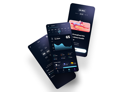 Sleep Tracker App app design application branding dashboad design graphic design homepage mobile mobile app mobileapp onboarding ui ux web web3