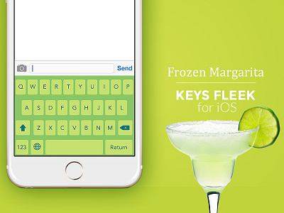 FrozenMargaritaKeyboard fun ios keyboard