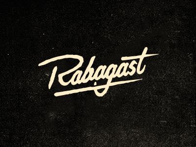 Rabagast MC logo mc rabagast typography