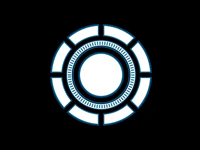 IronMan ЕnergoReaktor android comic device energoreaktor iron ironman light logo man reactor robot vector