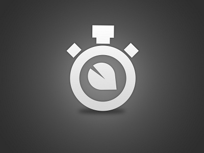 Initial App Icon Concept appdesign icon leaf logo nature