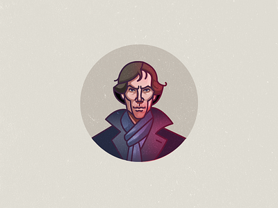 Sherlock bbc benedict cumberbatch illustration istanbul mystery portrait sherlock holmes tv series