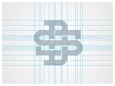 DS Monogram - Grid branding design identity logo