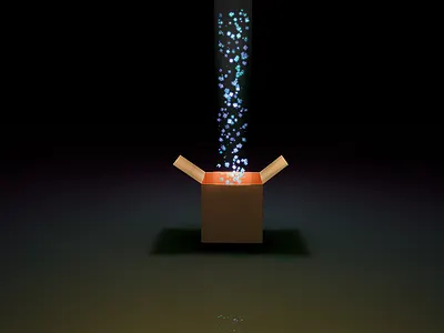 Box o' Shapes 3d adobe box cinema4d emitter maxon photoshop polygons rendering shapes