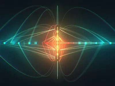 Delta Rama System (Plexus) ae after effects curves galaxy geometric geometry lines plexus plexus2 trails