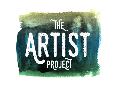 The Artist Project arkwerk artist artist logo brush logo logo design patch