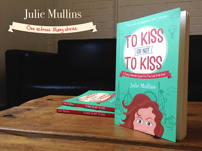 To Kiss Or Not To Kiss book cover face hair identity illustration woman