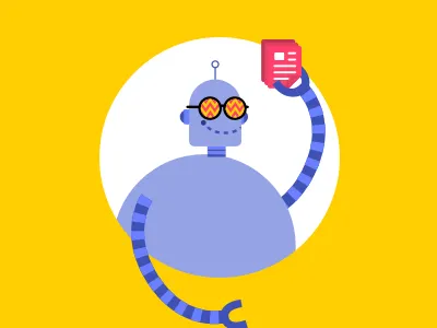 Trigger Bot bot glasses graphic news trigger