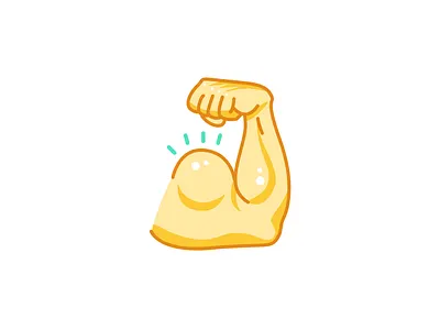 Guns for victory bicep fist flexing guns hand icon illustration muscle succes tag victory vrijmibo